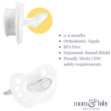 PULL TO SOUND ALARM Pacifier