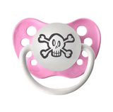 Skull Pacifier Black